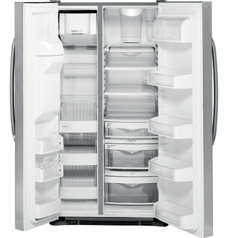 25.4 Cu. Ft. Side-By-Side Refrigerator with Dispenser GSS25LSWSS