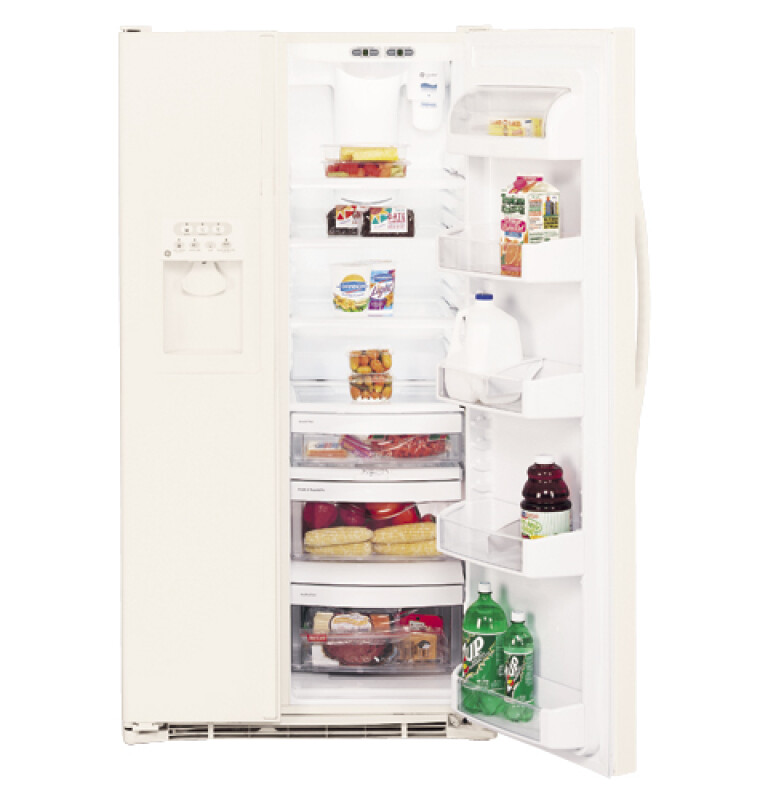 25.4 Cu. Ft. Side-By-Side Refrigerator with Dispenser GSS25PGMCC