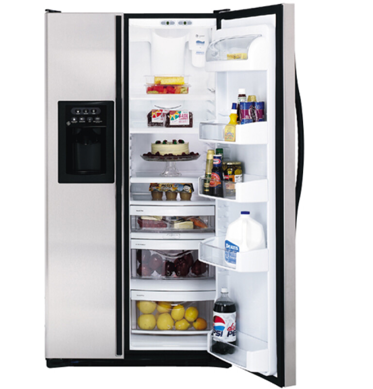 25.4 Cu. Ft. Side-By-Side Refrigerator with Dispenser GSS25PSMBS