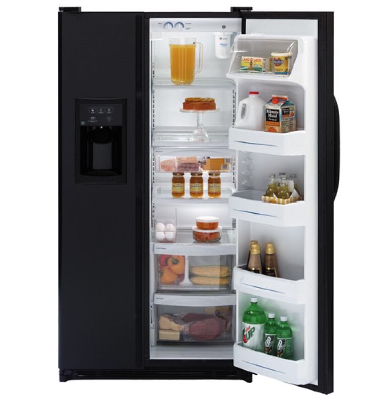 24.9 Cu. Ft. Side-By-Side Refrigerator with Dispenser GSS25QGMBB