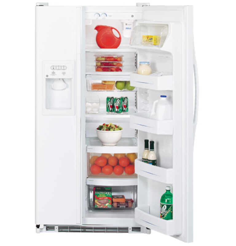 24.9 Cu. Ft. Side-By-Side Refrigerator with Dispenser GSS25WGMWW
