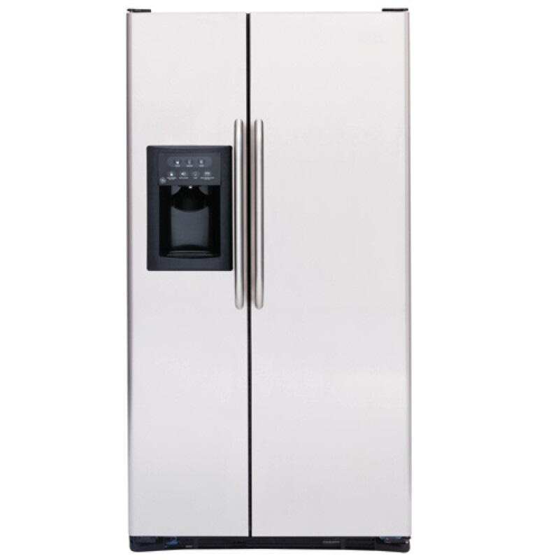 25.4 Cu. Ft. Stainless Side-Side Refrigerator with Dispenser GSS25XSQSS