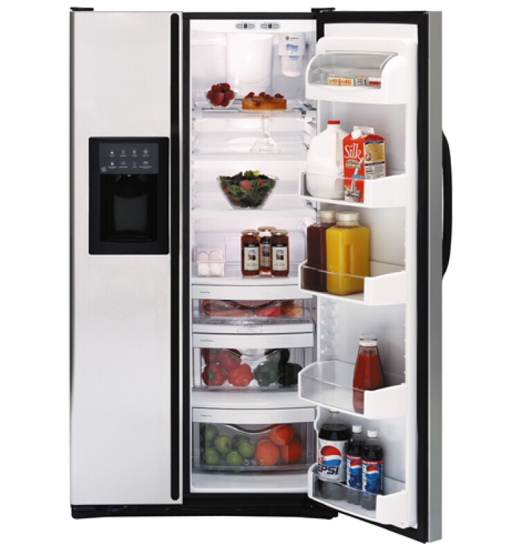 26.7 Cu. Ft. Stainless Side-by-Side Refrigerator GSS27RSMBS