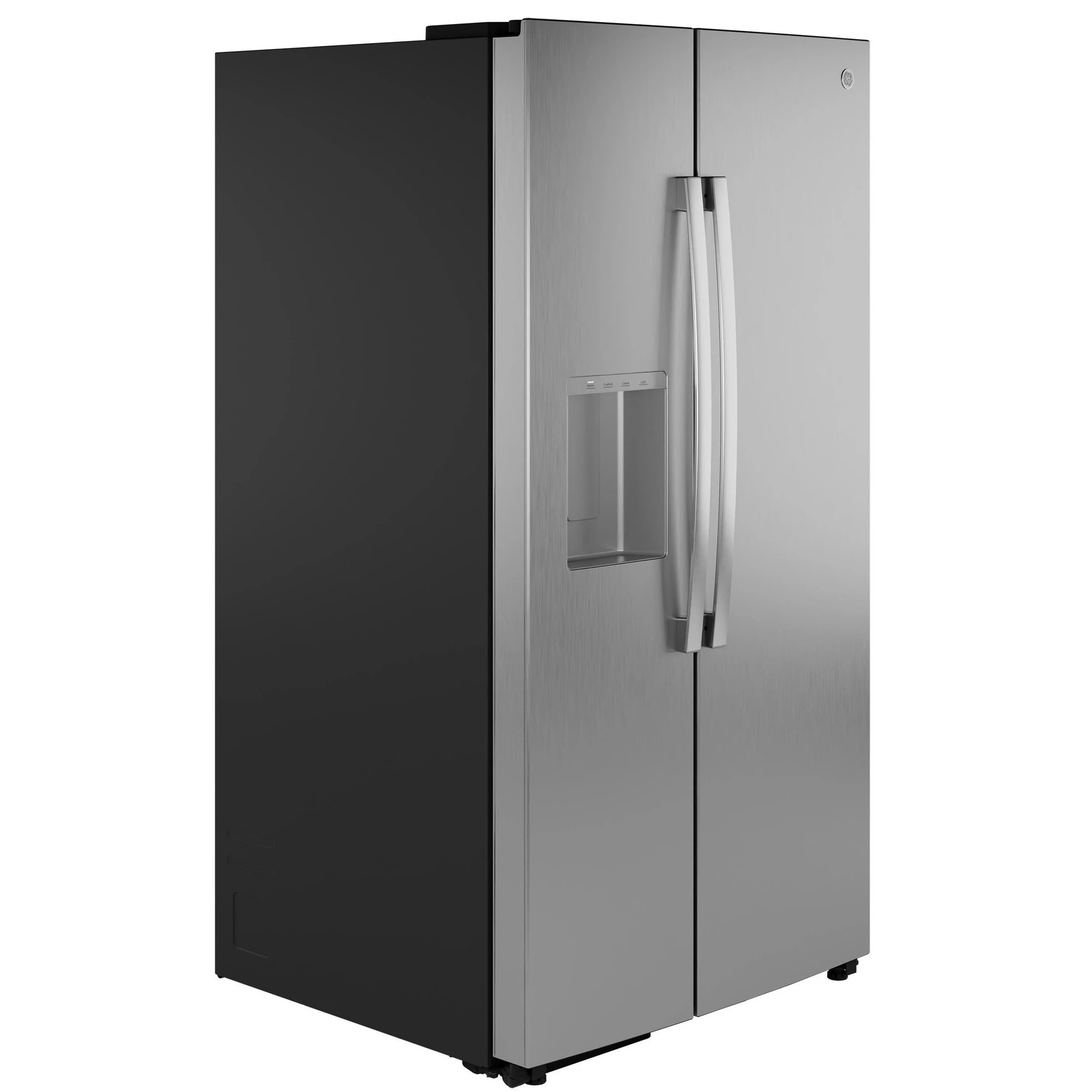 Ge® 27.9 Cu. Ft. Side-by-side Refrigerator With Extra Tall Dispenser And In-door Icemaker GSS28NYYFS