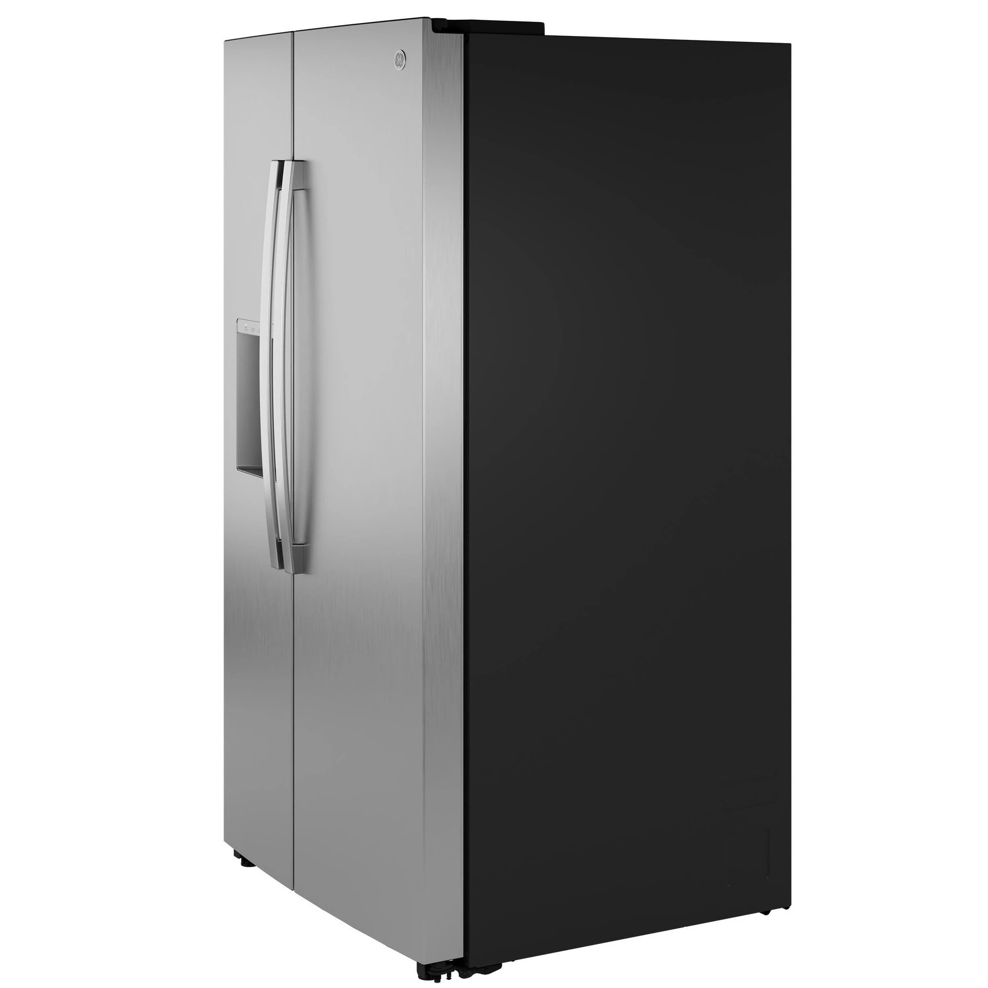 Ge® 27.9 Cu. Ft. Side-by-side Refrigerator With Extra Tall Dispenser And In-door Icemaker GSS28NYYFS