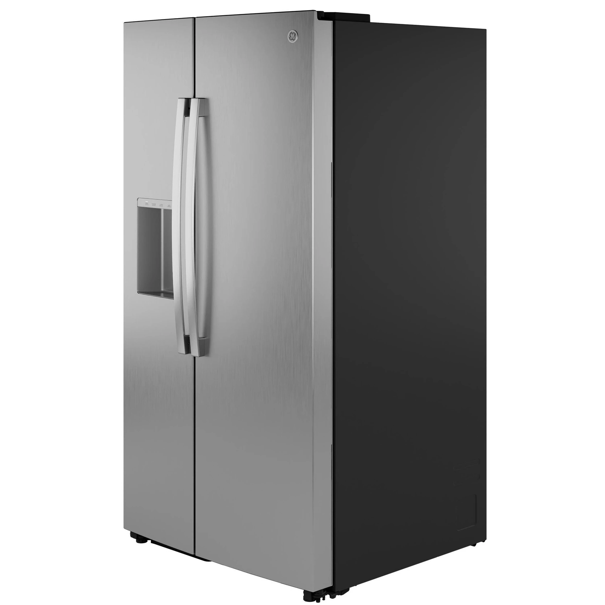 Ge® 27.9 Cu. Ft. Side-by-side Refrigerator With Extra Tall Dispenser And In-door Icemaker GSS28NYYFS