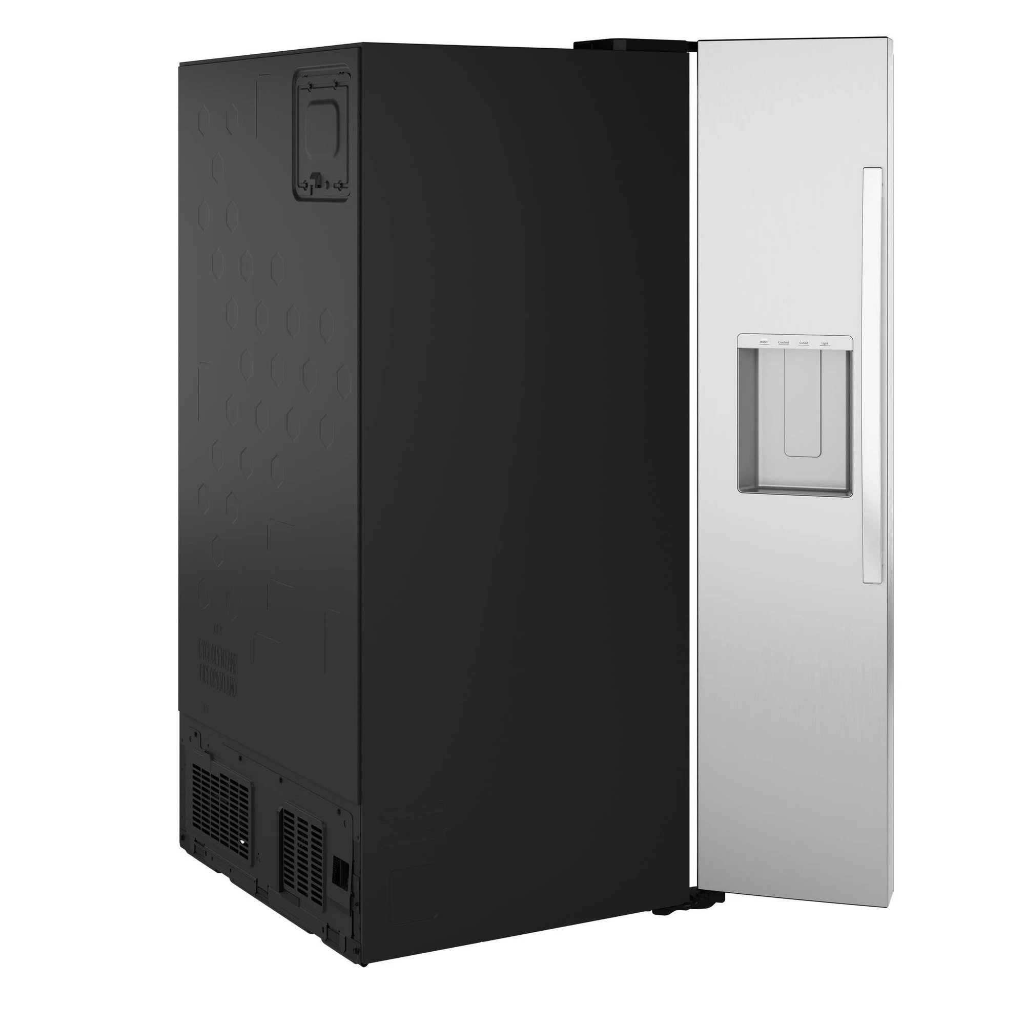 Ge® 27.9 Cu. Ft. Side-by-side Refrigerator With Extra Tall Dispenser And In-door Icemaker GSS28NYYFS