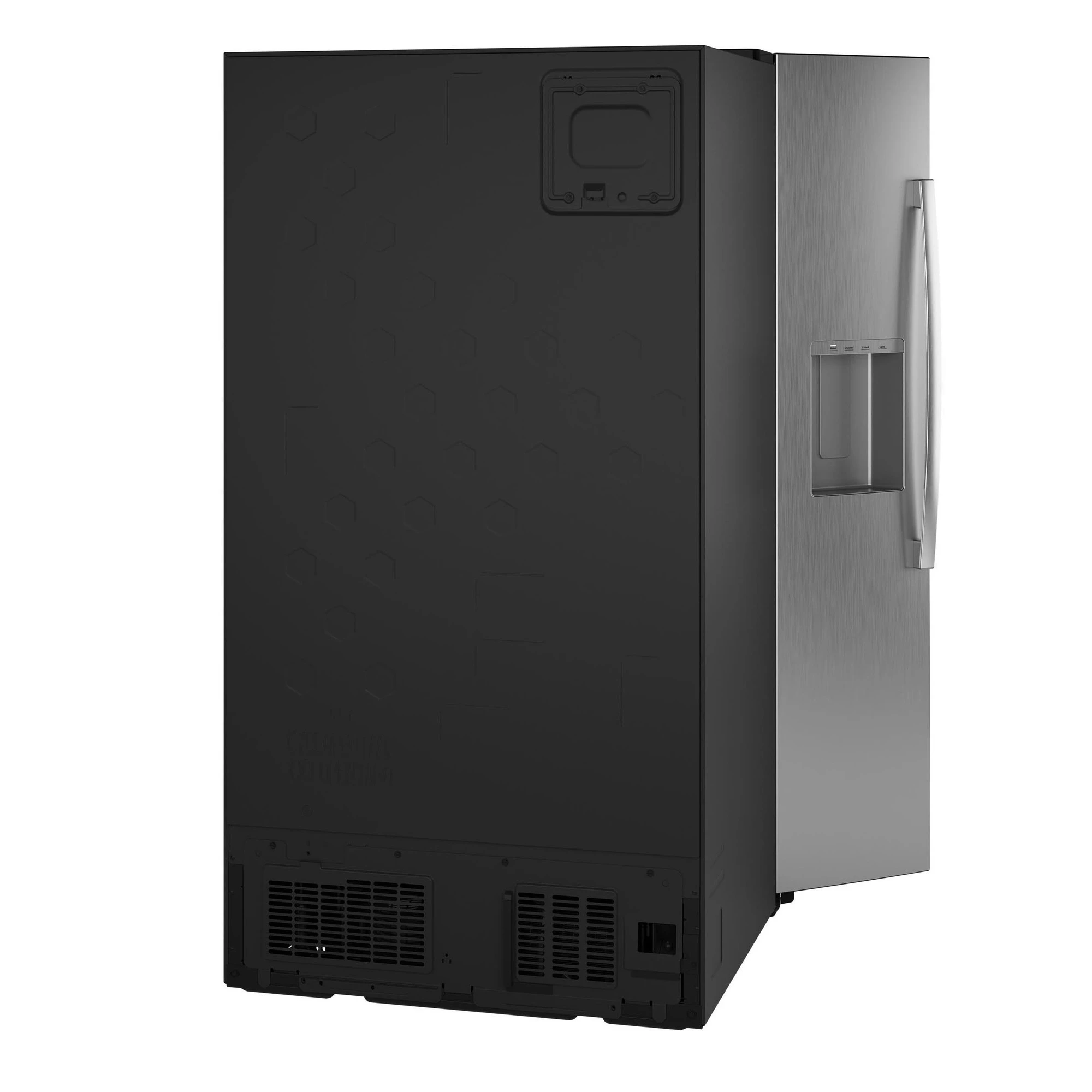 Ge® 27.9 Cu. Ft. Side-by-side Refrigerator With Extra Tall Dispenser And In-door Icemaker GSS28NYYFS