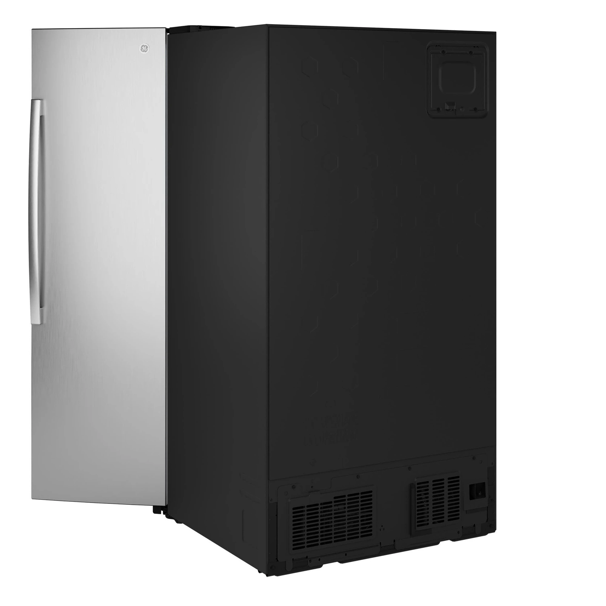 Ge® 27.9 Cu. Ft. Side-by-side Refrigerator With Extra Tall Dispenser And In-door Icemaker GSS28NYYFS