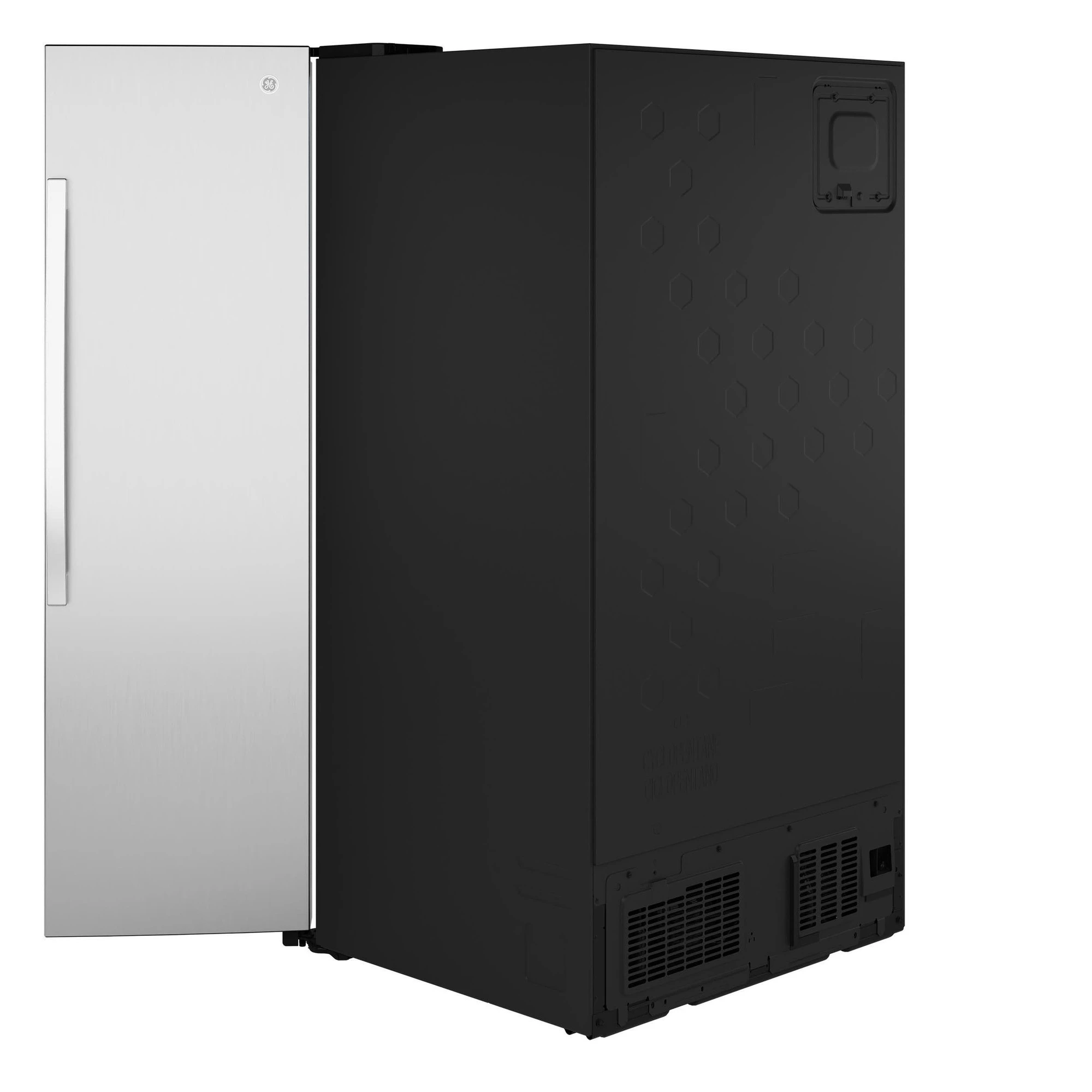 Ge® 27.9 Cu. Ft. Side-by-side Refrigerator With Extra Tall Dispenser And In-door Icemaker GSS28NYYFS