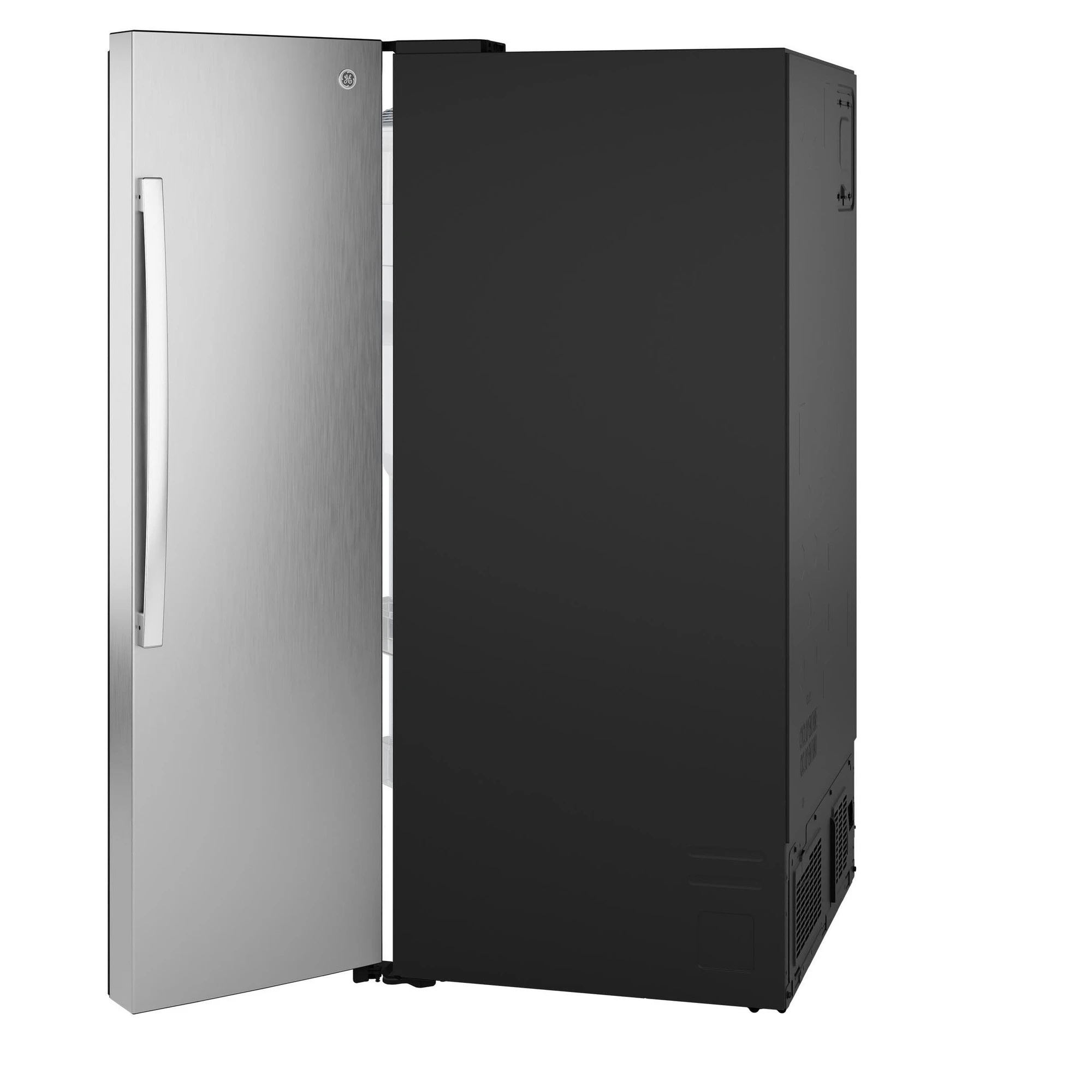 Ge® 27.9 Cu. Ft. Side-by-side Refrigerator With Extra Tall Dispenser And In-door Icemaker GSS28NYYFS