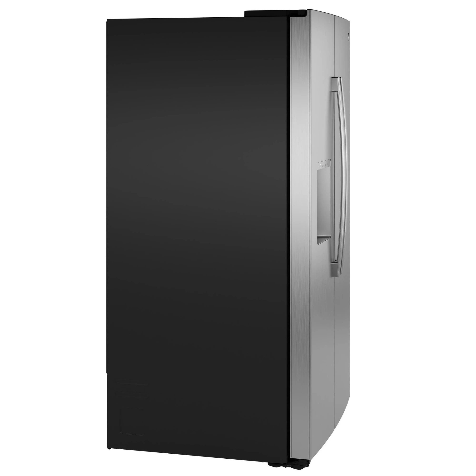 Ge® 27.7 Cu. Ft. Side-by-side Refrigerator With Led Light Walls And Extra Tall Dispenser GSS28PYYFS