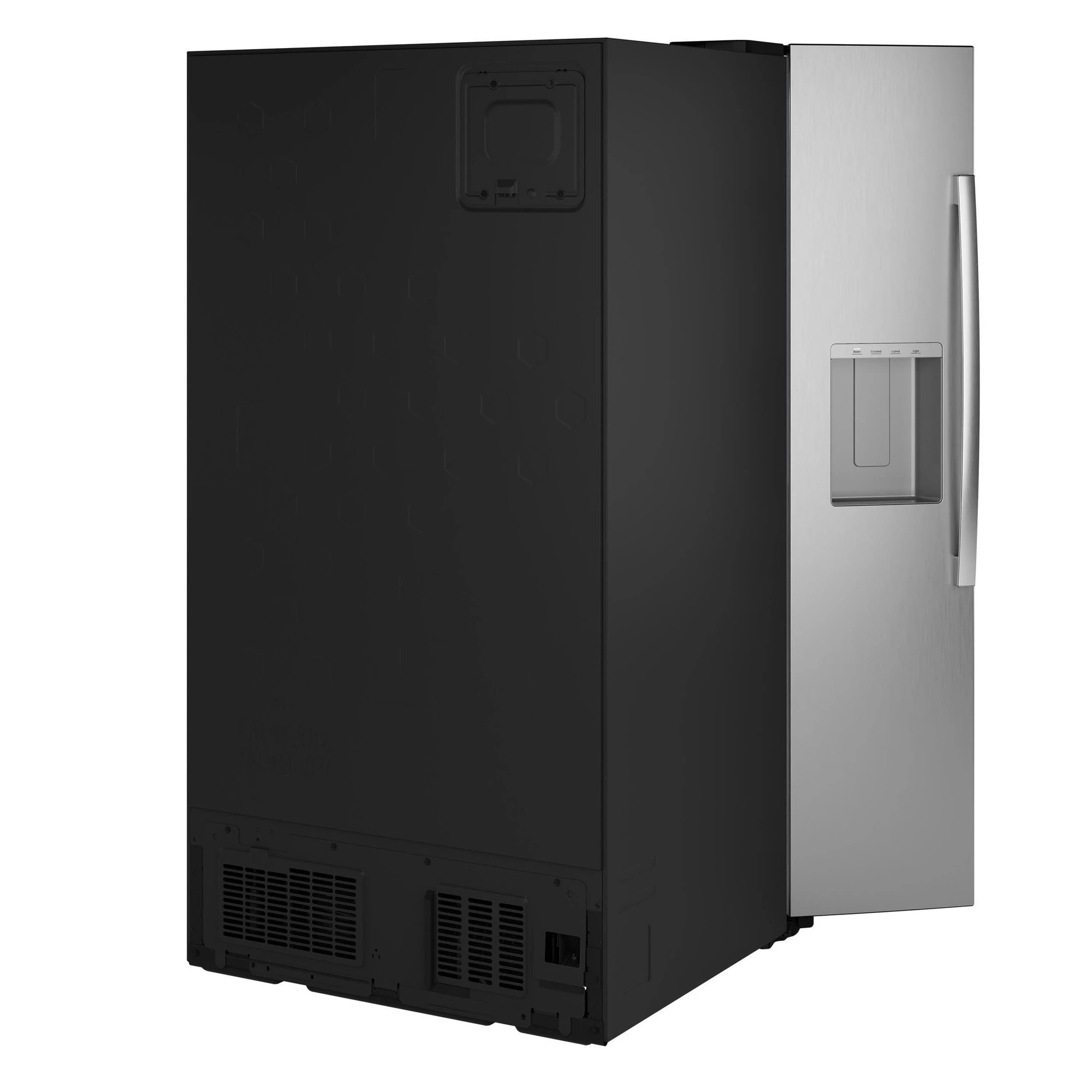Ge® 27.7 Cu. Ft. Side-by-side Refrigerator With Led Light Walls And Extra Tall Dispenser GSS28PYYFS