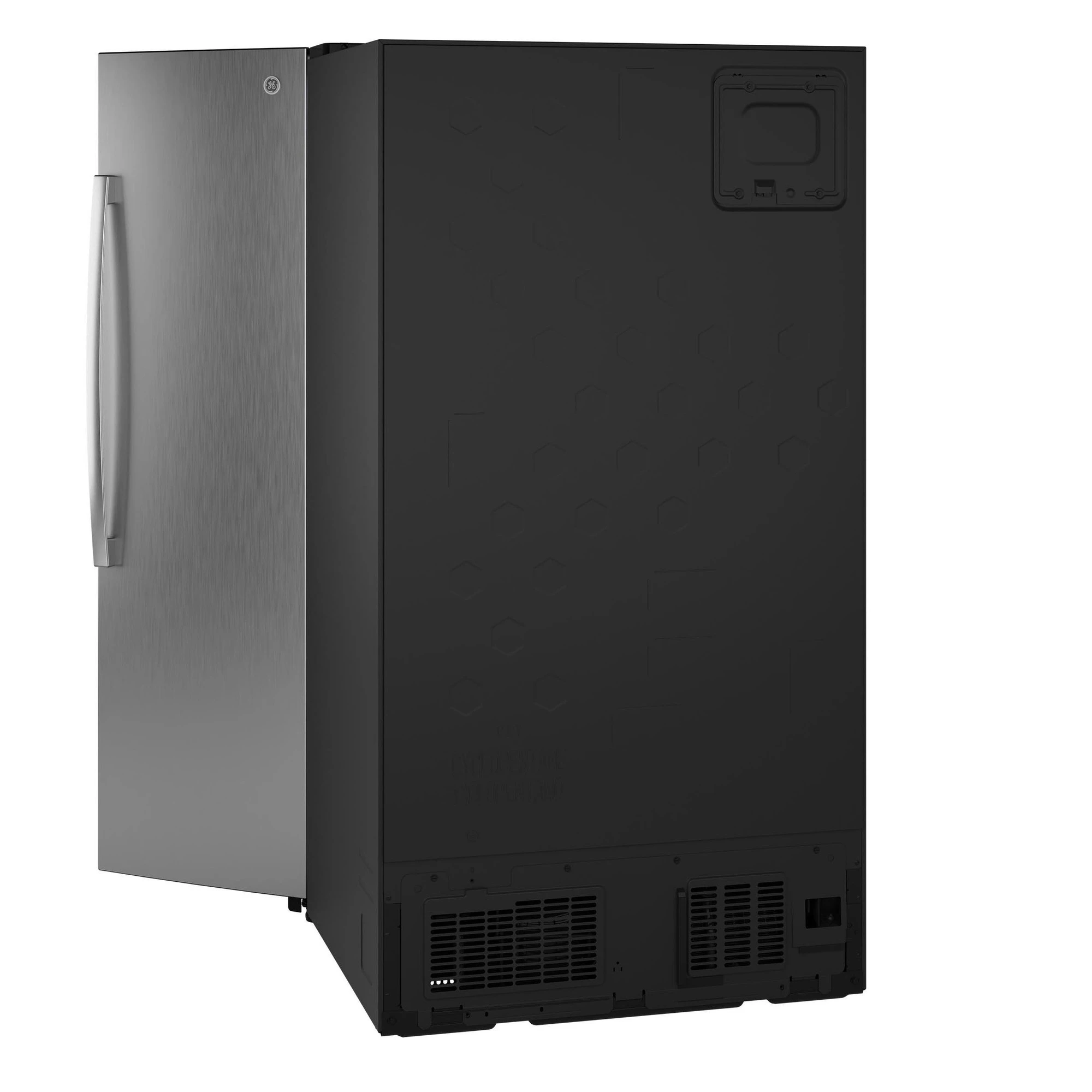 Ge® 27.7 Cu. Ft. Side-by-side Refrigerator With Led Light Walls And Extra Tall Dispenser GSS28PYYFS