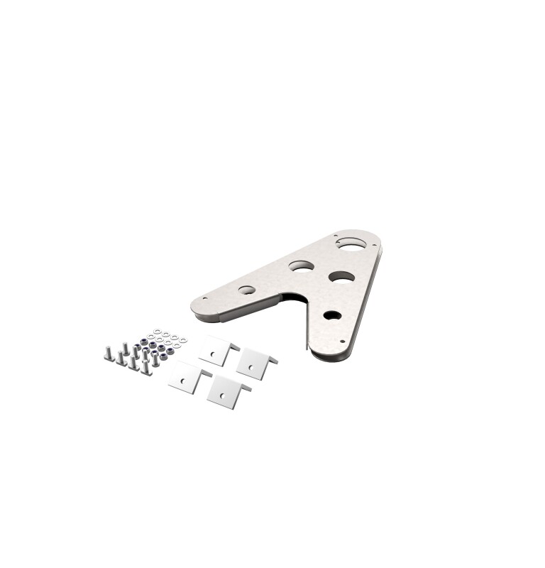 30 degree angle, Flat Roof Mounting Kit GT40CKM30