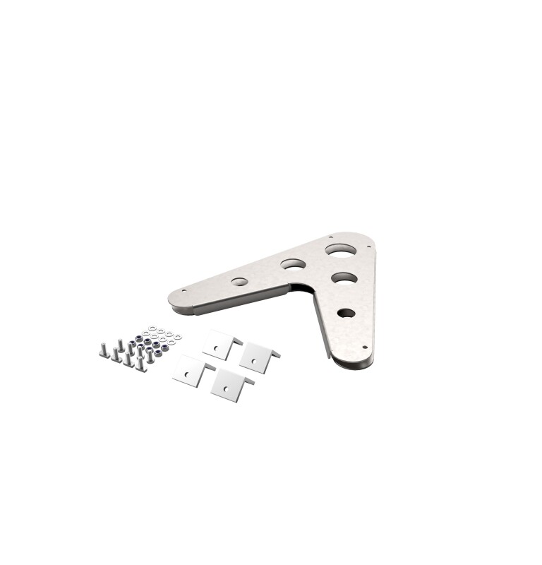 45 degree angle, Flat Roof Mounting Kit GT40CKM45