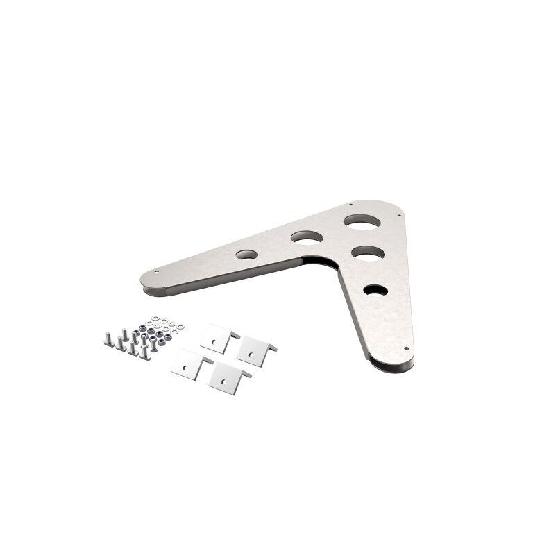 45 degree angle, Flat Roof Mounting Kit GT50CKM45