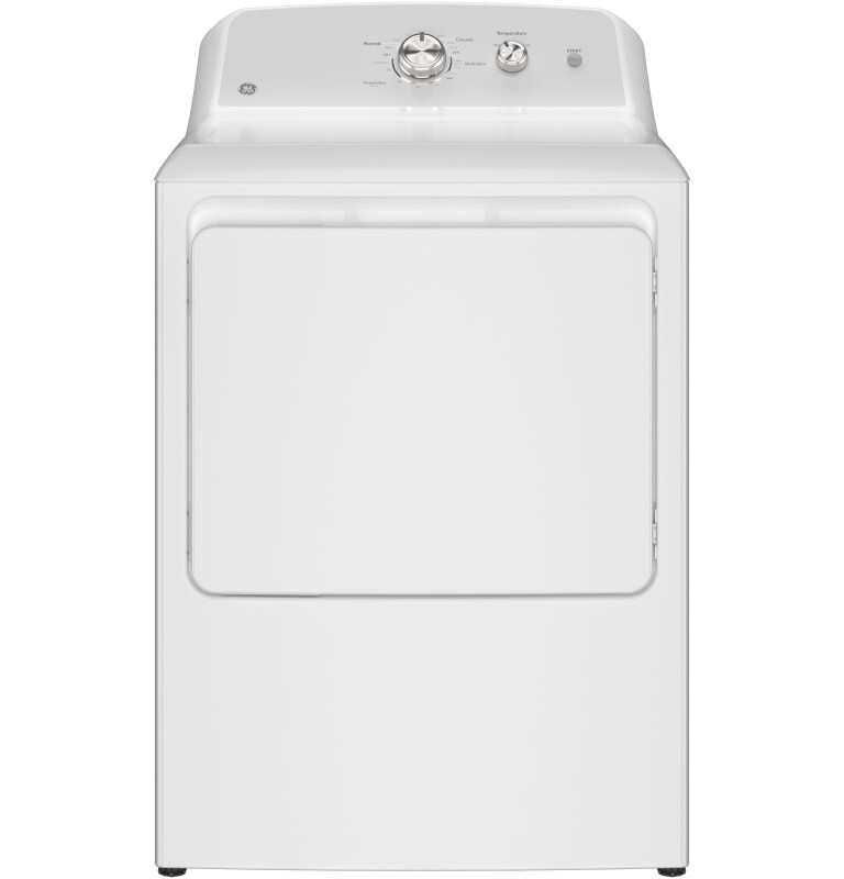 7.2 cu. ft. Capacity Gas Dryer with Up To 120 ft. Venting and Reversible Door GTD38GASWWS