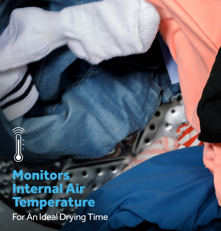 7.2 cu. ft. Capacity Gas Dryer with Up To 120 ft. Venting and Reversible Door GTD38GASWWS