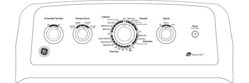 7.2 cu. ft. Capacity aluminized alloy drum Gas Dryer with Sensor Dry GTD45GASJWS