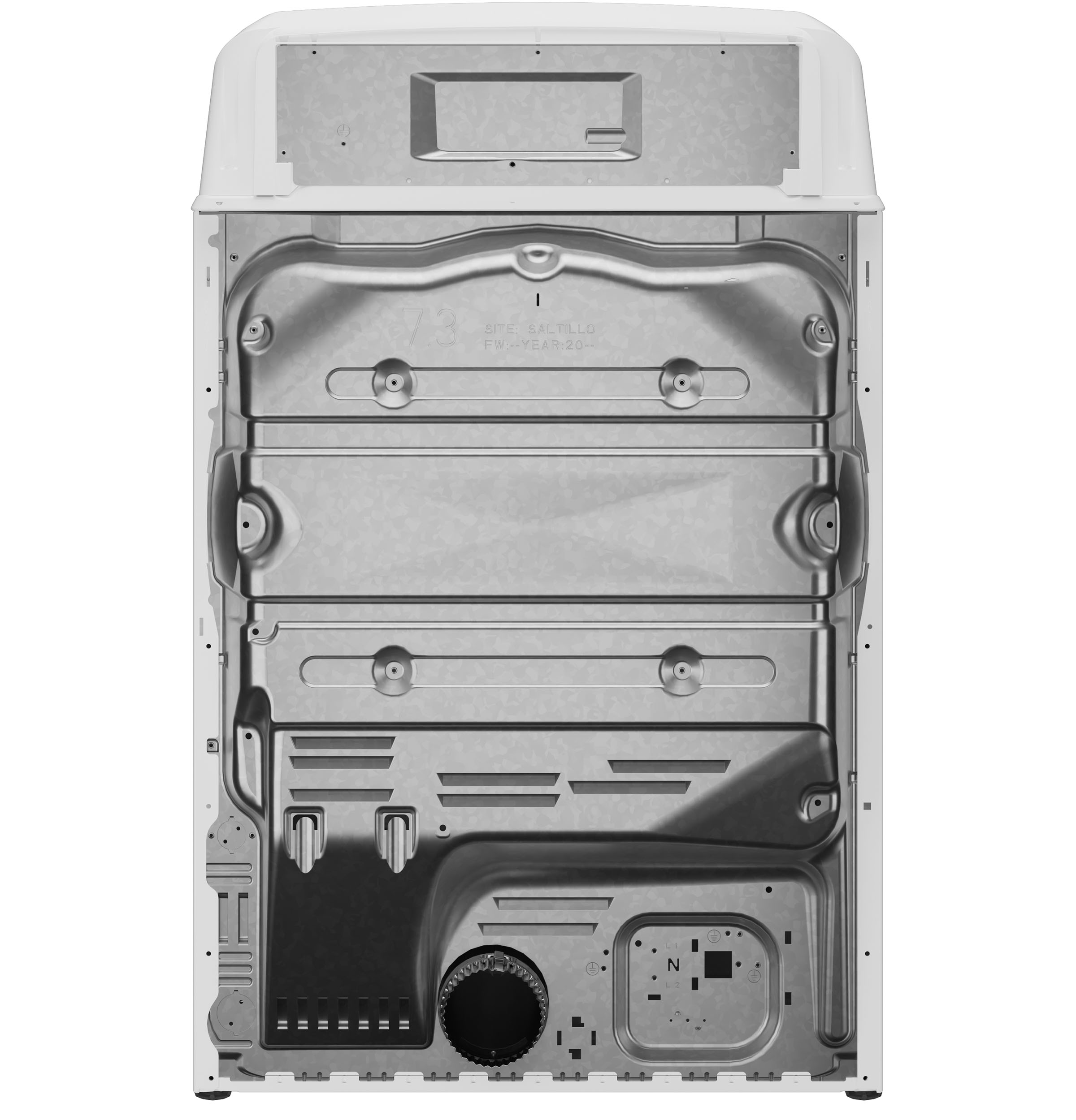 7.2 cu. ft. Capacity Electric Dryer with Up To 120 ft. Venting and Extended Tumble GTD48EASWWB