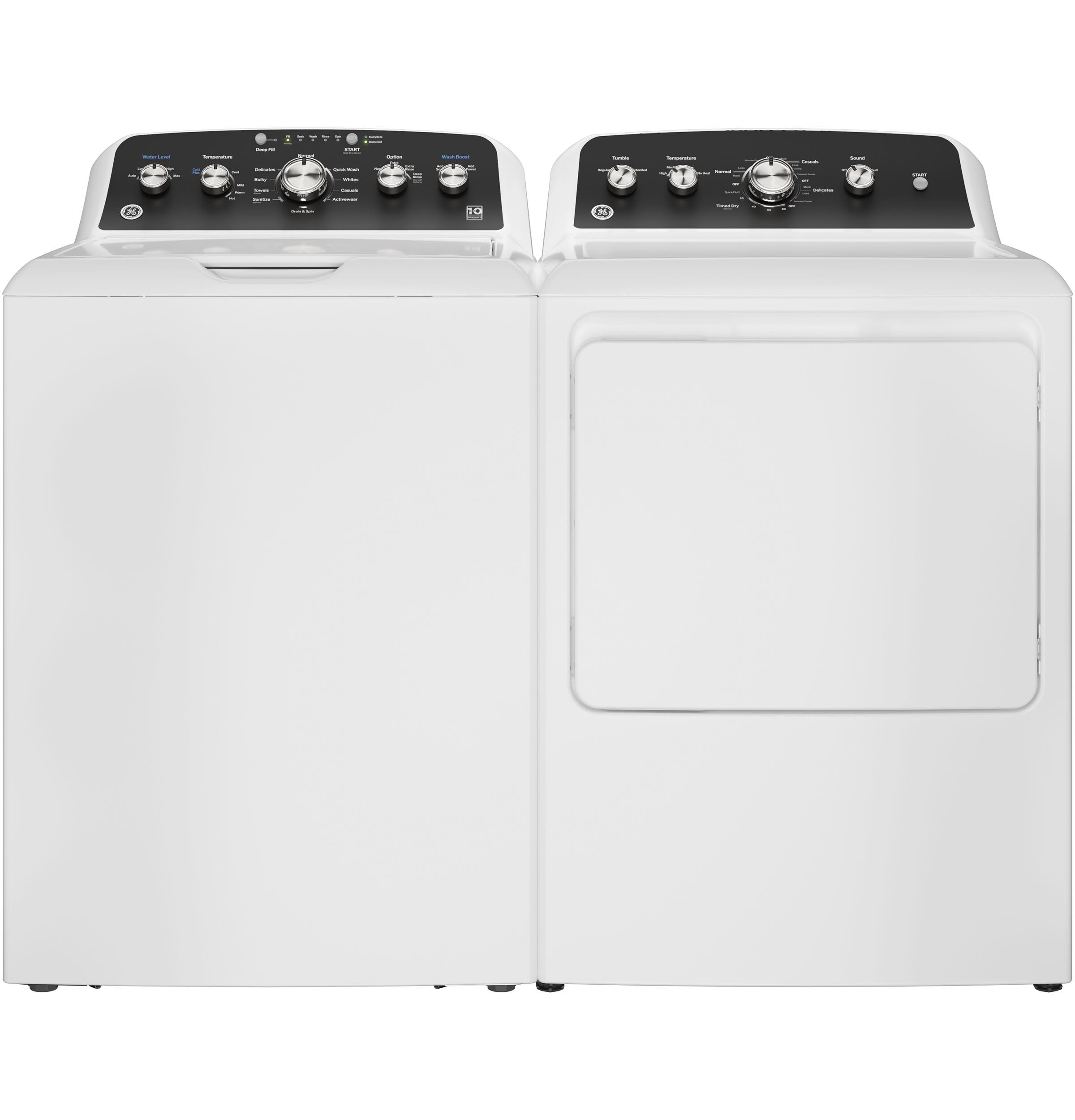 7.2 cu. ft. Capacity Electric Dryer with Up To 120 ft. Venting and Extended Tumble GTD48EASWWB