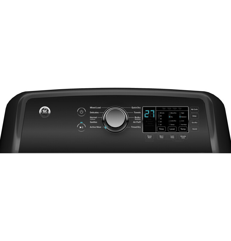 7.4 cu. ft. Capacity Electric Dryer with Up To 120 ft. Venting and Sensor Dry GTD58EBPVDG