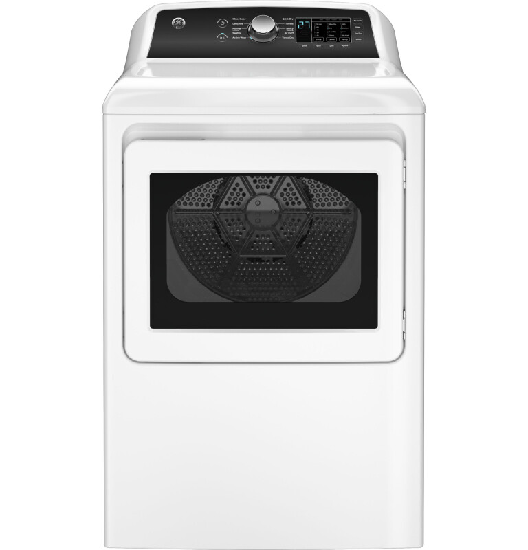 GE 7.4 cu. ft. Capacity with Sensor Dry Electric Dryer White GTD58EBSVWS Picture 1