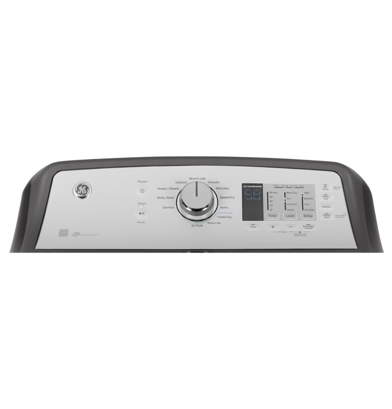 7.4 cu. ft. Capacity aluminized alloy drum Gas Dryer with HE Sensor Dry GTD65GBPLDG