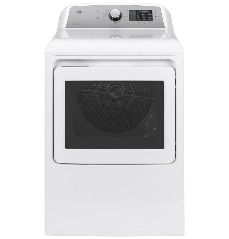 7.4 cu. ft. Capacity aluminized alloy drum Electric Dryer with Sanitize Cycle and Sensor Dry GTD72EBSNWS