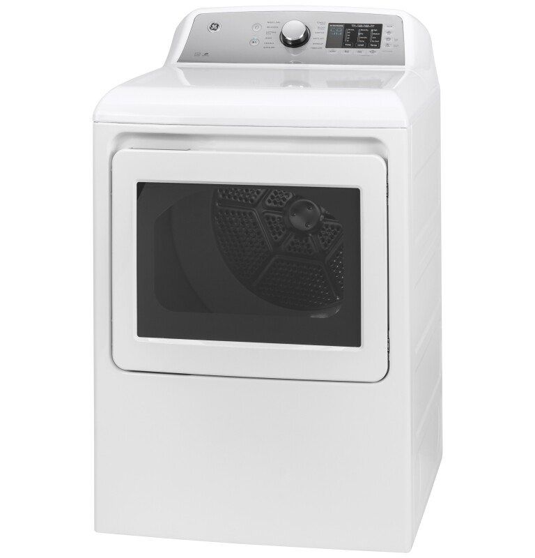 7.4 cu. ft. Capacity aluminized alloy drum Electric Dryer with Sanitize Cycle and Sensor Dry GTD72EBSNWS