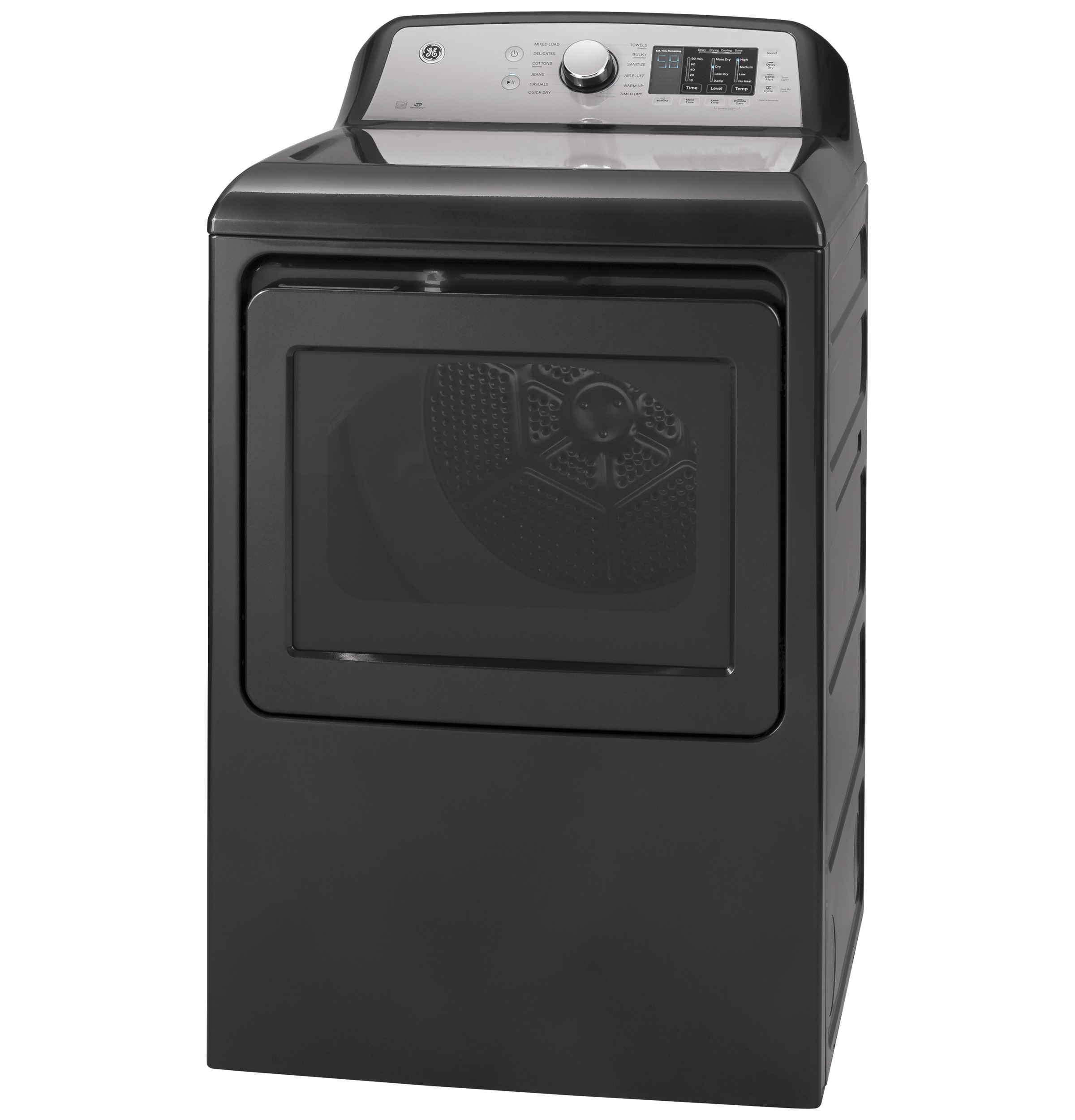7.4 cu. ft. Capacity aluminized alloy drum Gas Dryer with Sanitize Cycle and Sensor Dry GTD72GBPNDG