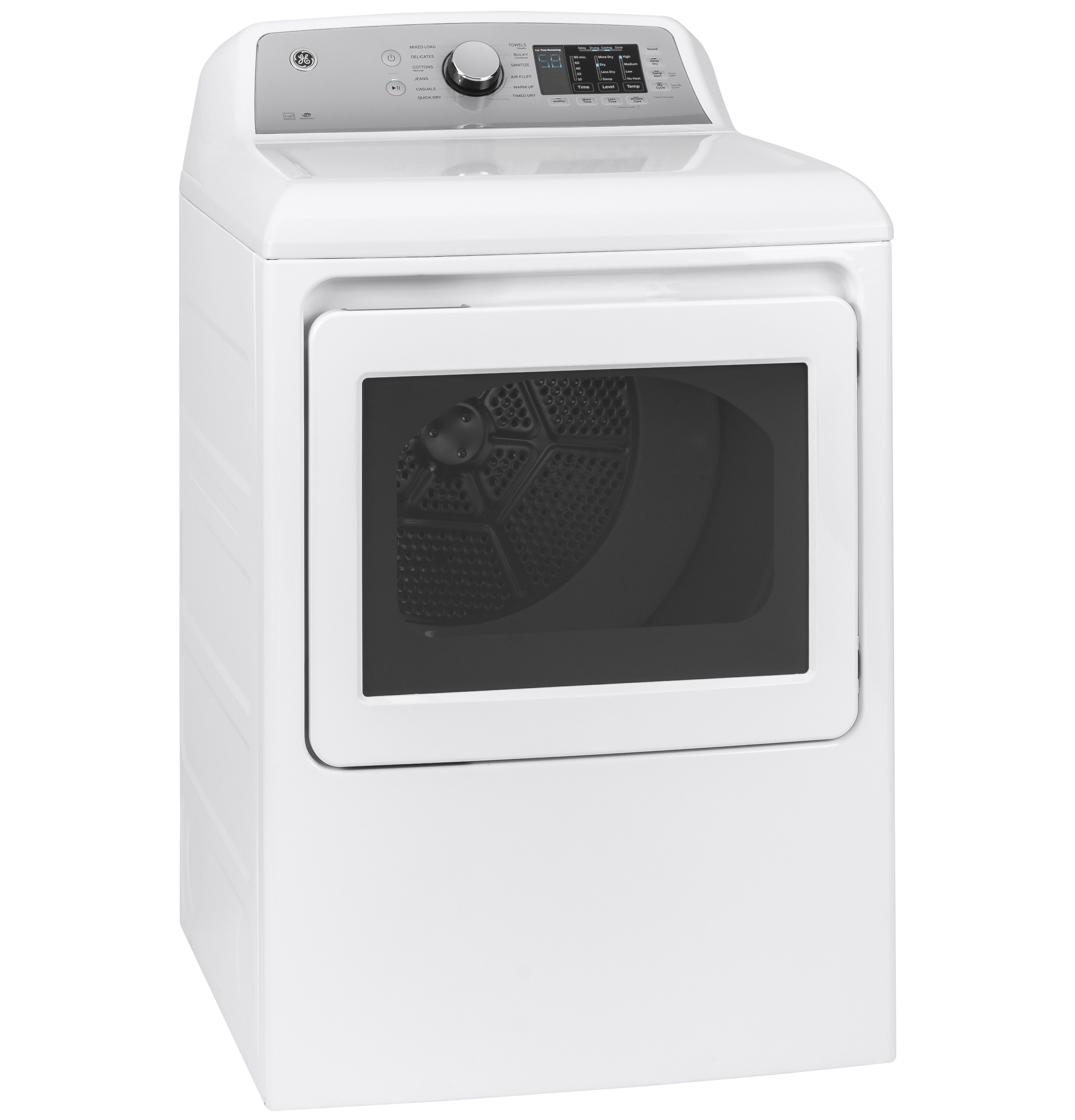 7.4 cu. ft. Capacity aluminized alloy drum Gas Dryer with Sanitize Cycle and Sensor Dry GTD72GBSNWS