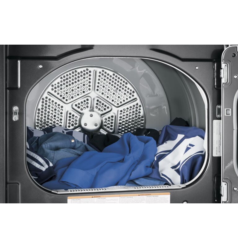 7.4 cu. ft. Capacity Smart aluminized alloy drum Electric Dryer with HE Sensor Dry GTD75ECPLDG