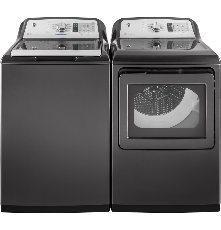 7.4 cu. ft. Capacity Smart aluminized alloy drum Electric Dryer with HE Sensor Dry GTD75ECPLDG