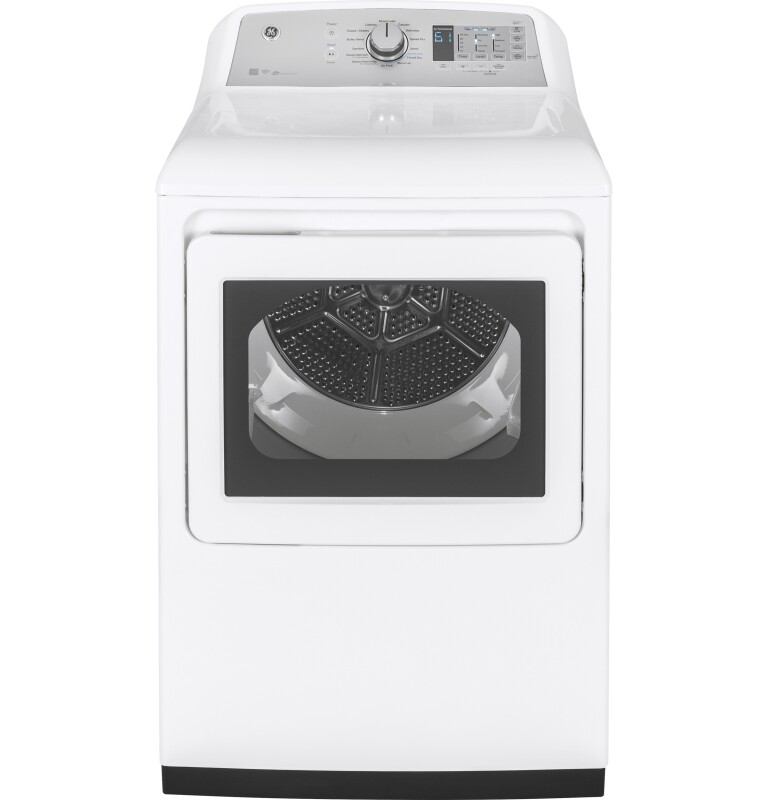 7.4 cu. ft. Capacity Smart aluminized alloy drum Electric Dryer with HE Sensor Dry GTD75ECSLWS