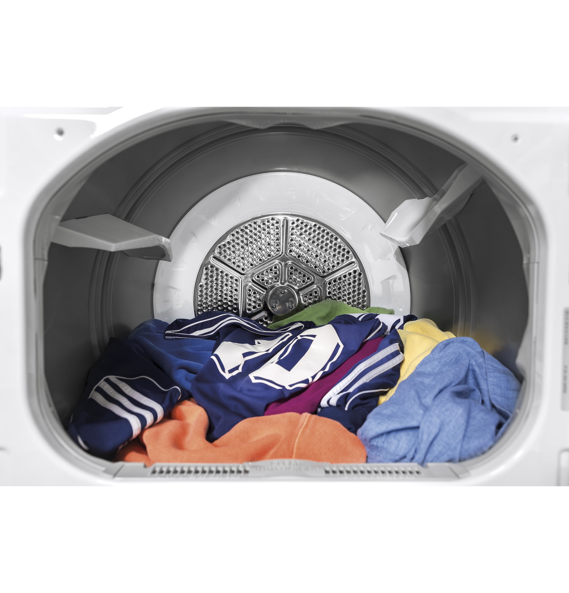 7.4 cu. ft. Capacity Smart aluminized alloy drum Gas Dryer with HE Sensor Dry GTD75GCSLWS