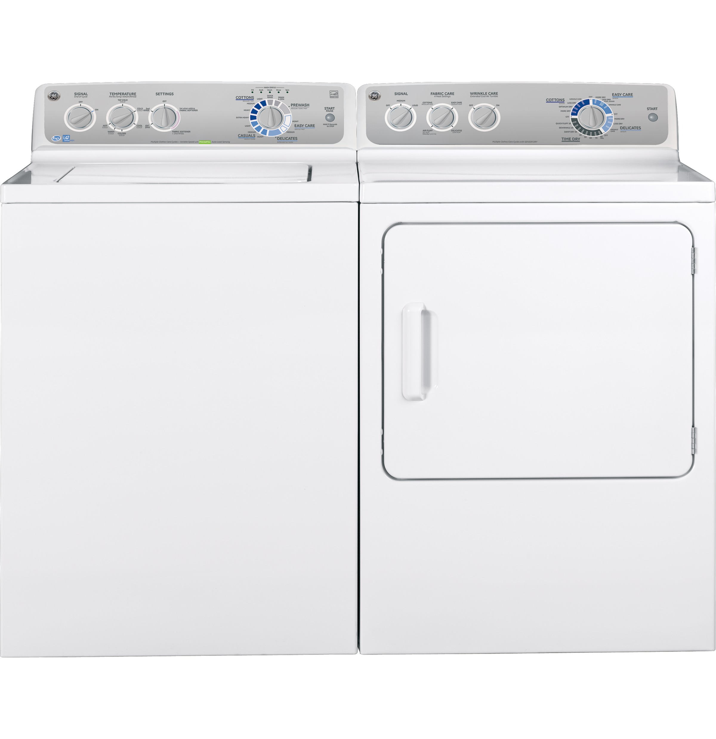 7.0 cu. ft. stainless steel capacity electric dryer with Sensor Dry GTDN500EMWS