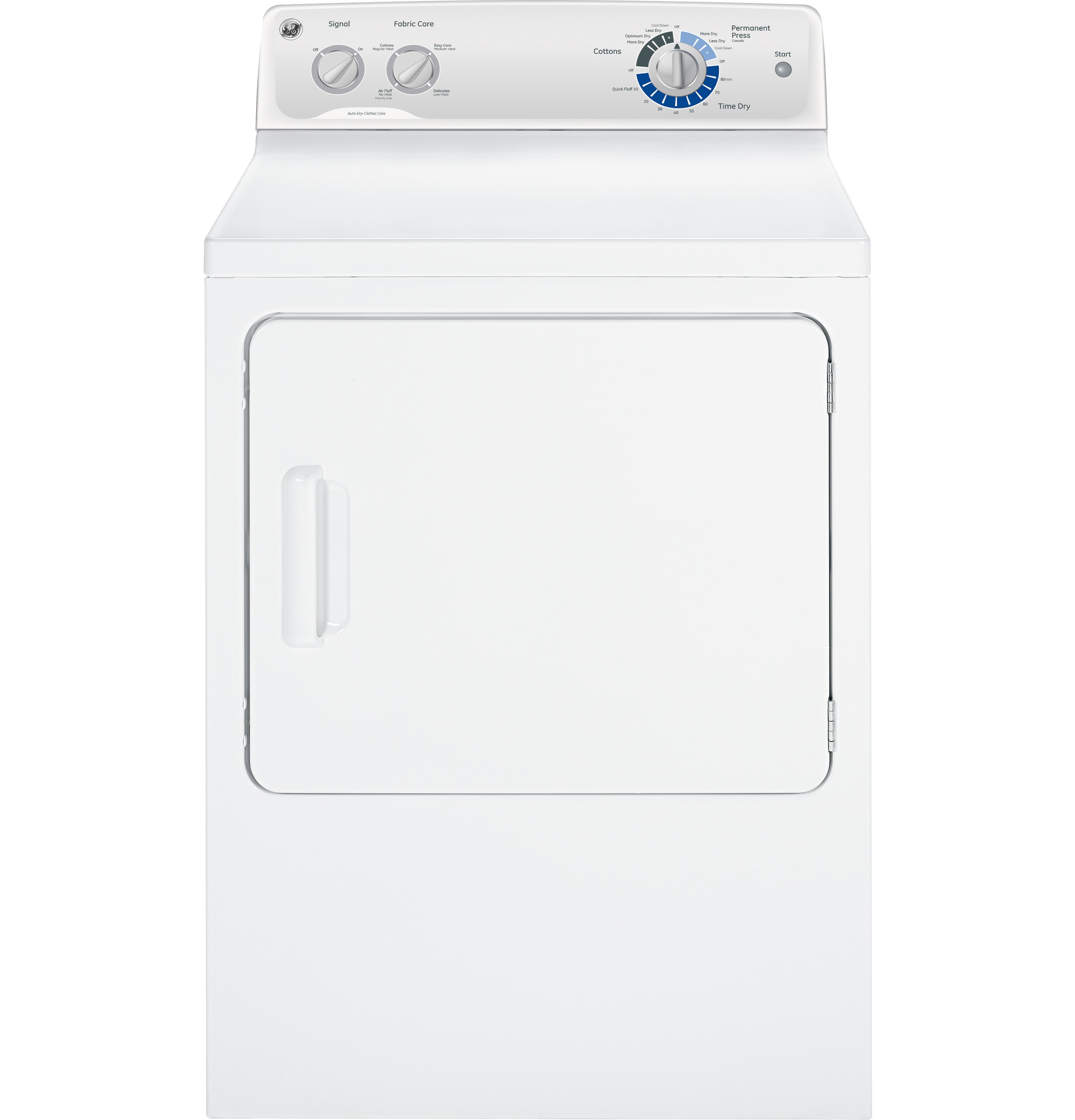 6.8 cu. ft. capacity Dura Drum electric dryer GTDP200EFWS