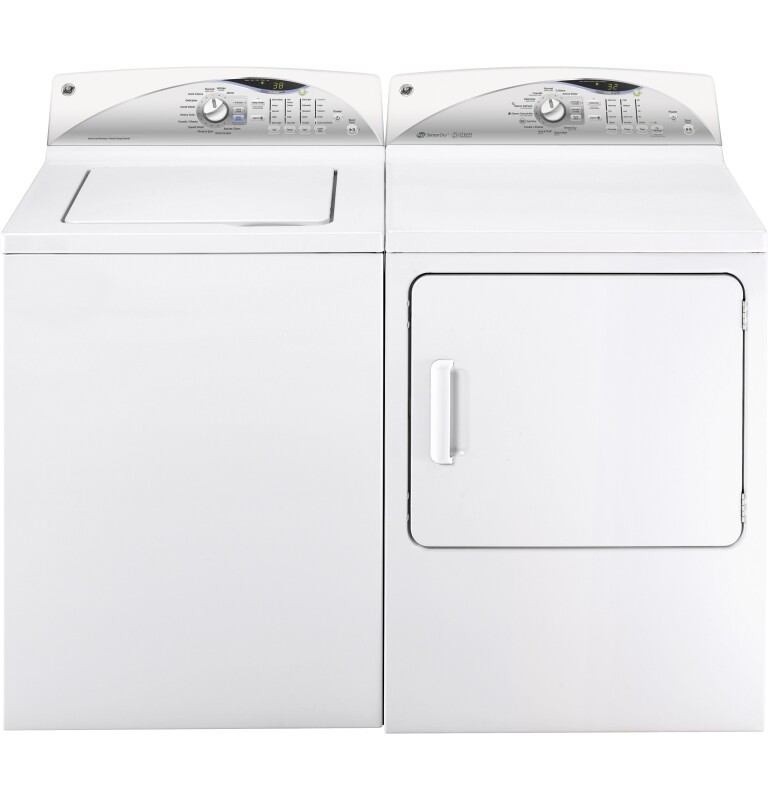 7.0 cu. ft. capacity gas dryer with steam and HE Sensor Dry GTDS560GFWS