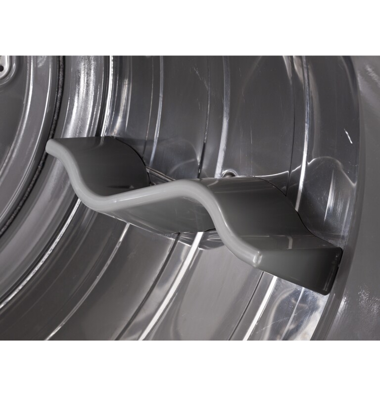 7.8 cu. ft. capacity electric dryer with stainless steel drum and steam GTDS820EDWS