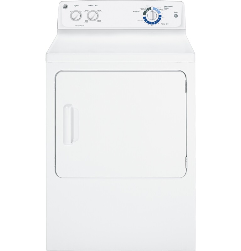 6.0 cu. ft. capacity Dura Drum electric dryer GTDX180EDWW