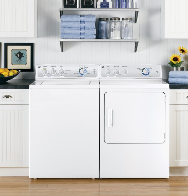 6.0 cu. ft. capacity Dura Drum electric dryer GTDX400EDWS