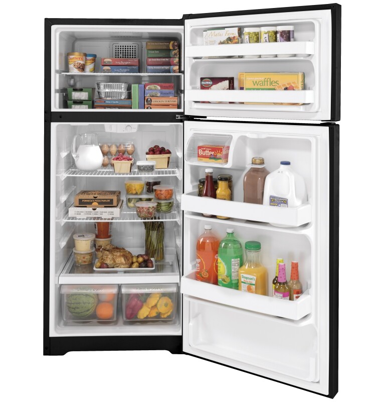 16.6 Cu. Ft. Top-Freezer Refrigerator GTE17DTNRBB