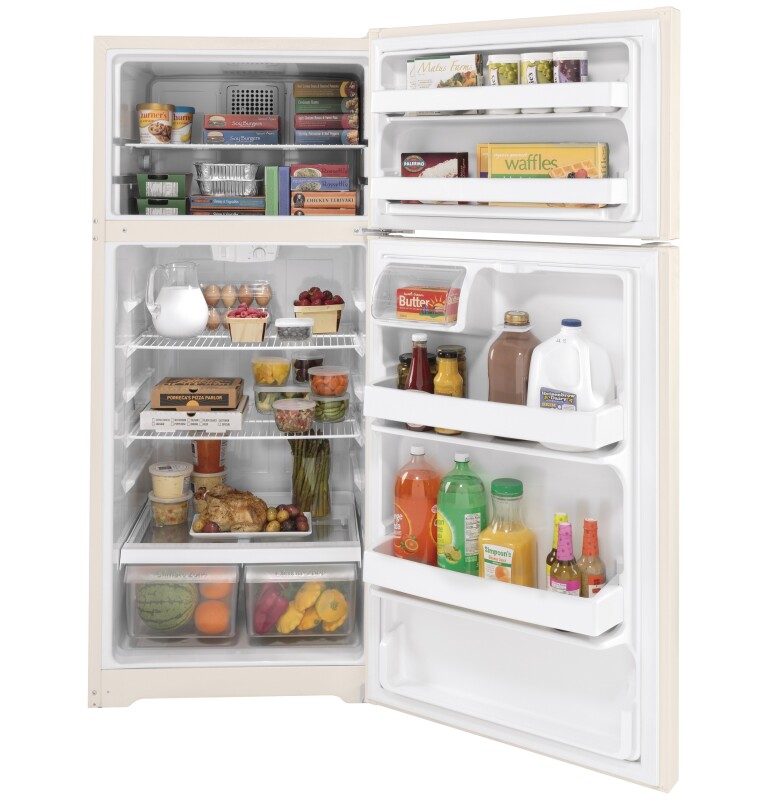 16.6 Cu. Ft. Top-Freezer Refrigerator GTE17DTNRCC