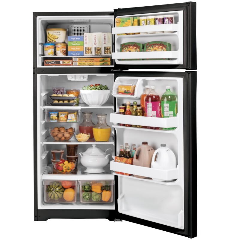 16.6 Cu. Ft. Top-Freezer Refrigerator GTE17GTNRBB