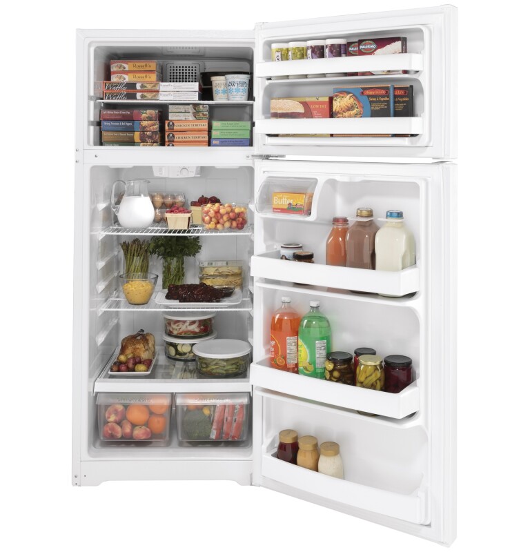 17.5 Cu. Ft. Top-Freezer Refrigerator GTE18DTNRWW