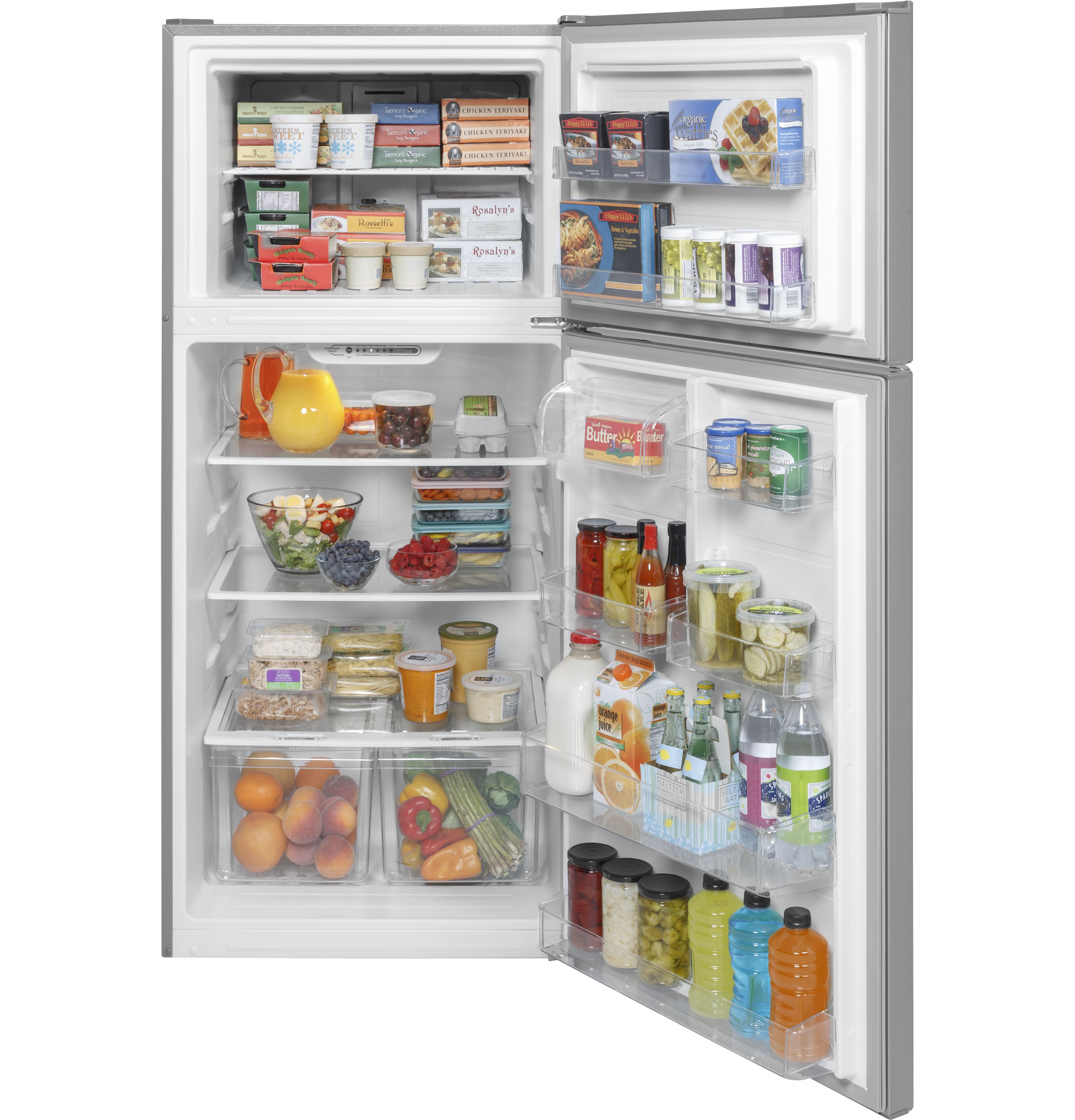 18.3 Cu. Ft. Top-Freezer Refrigerator GTE18MSRRSS