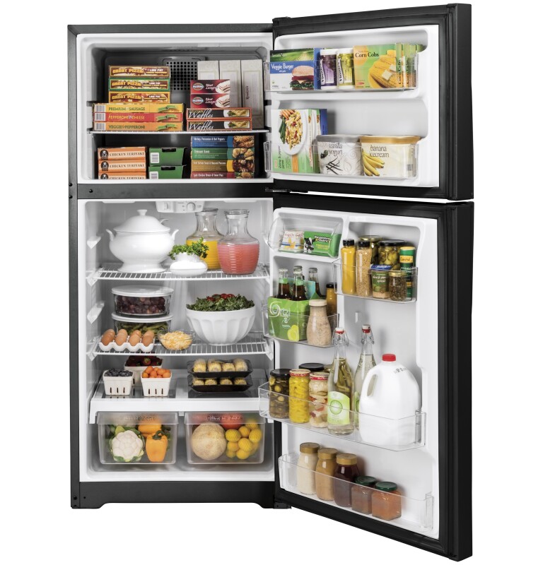 19.2 Cu. Ft. Top-Freezer Refrigerator GTE19DTNRBB