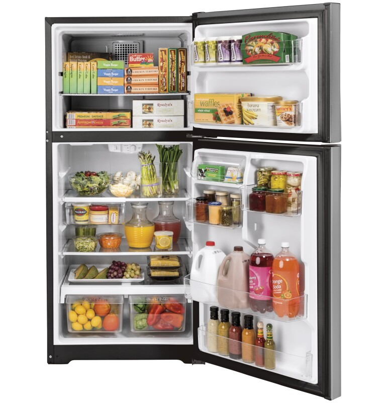 19.2 Cu. Ft. Top-Freezer Refrigerator GTE19JSNRSS